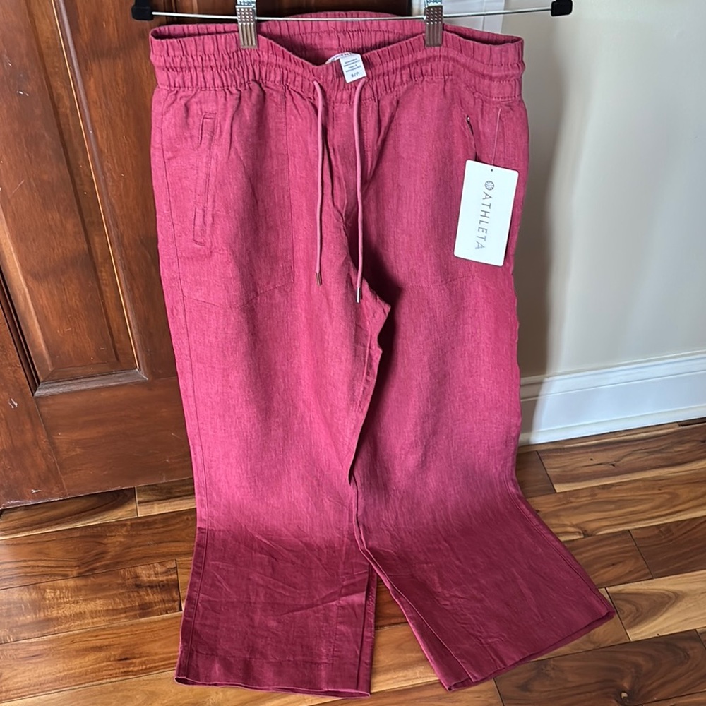 Athleta retreat linen pant - Picture 2 of 5